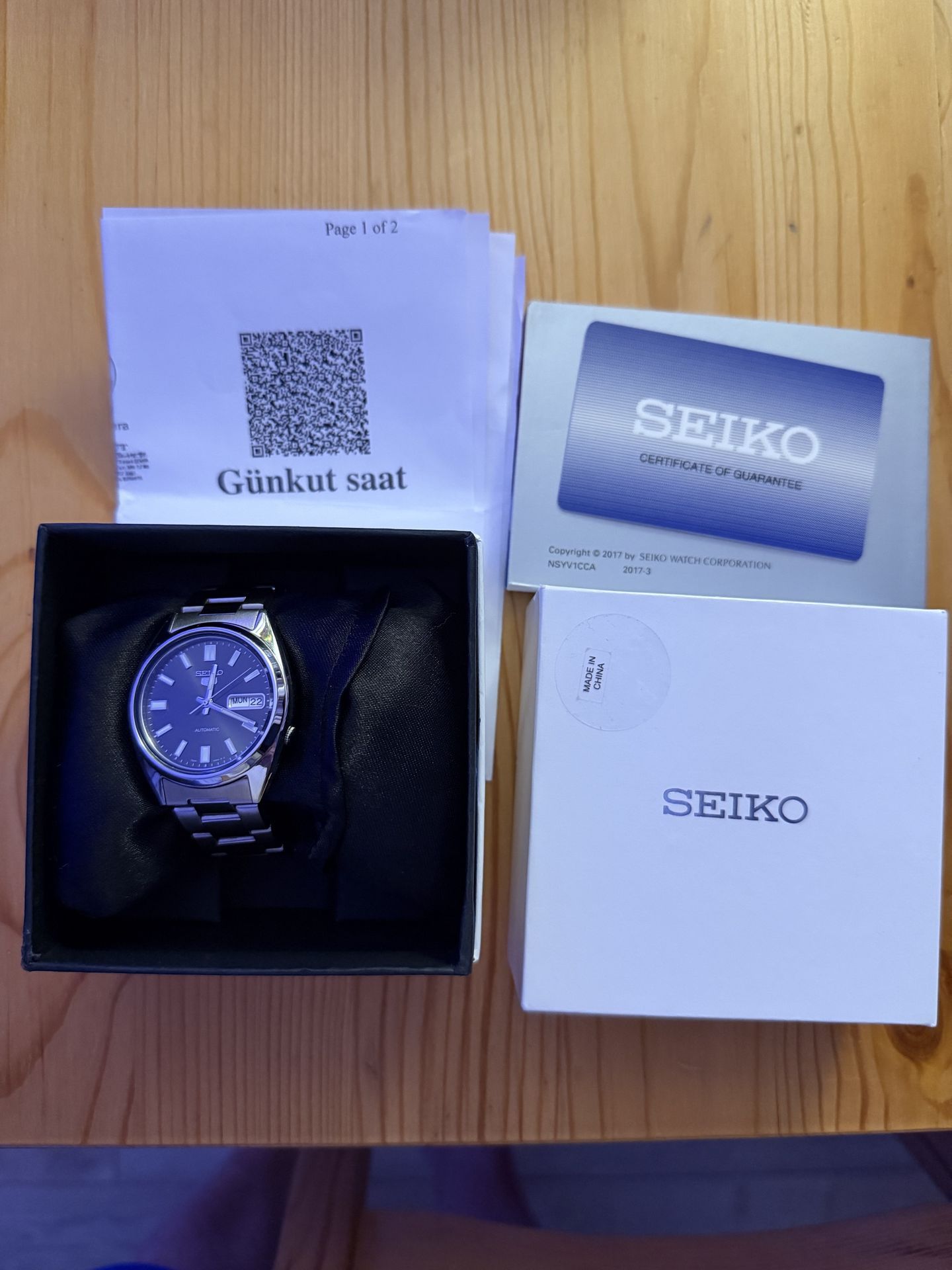 Seiko — 5
