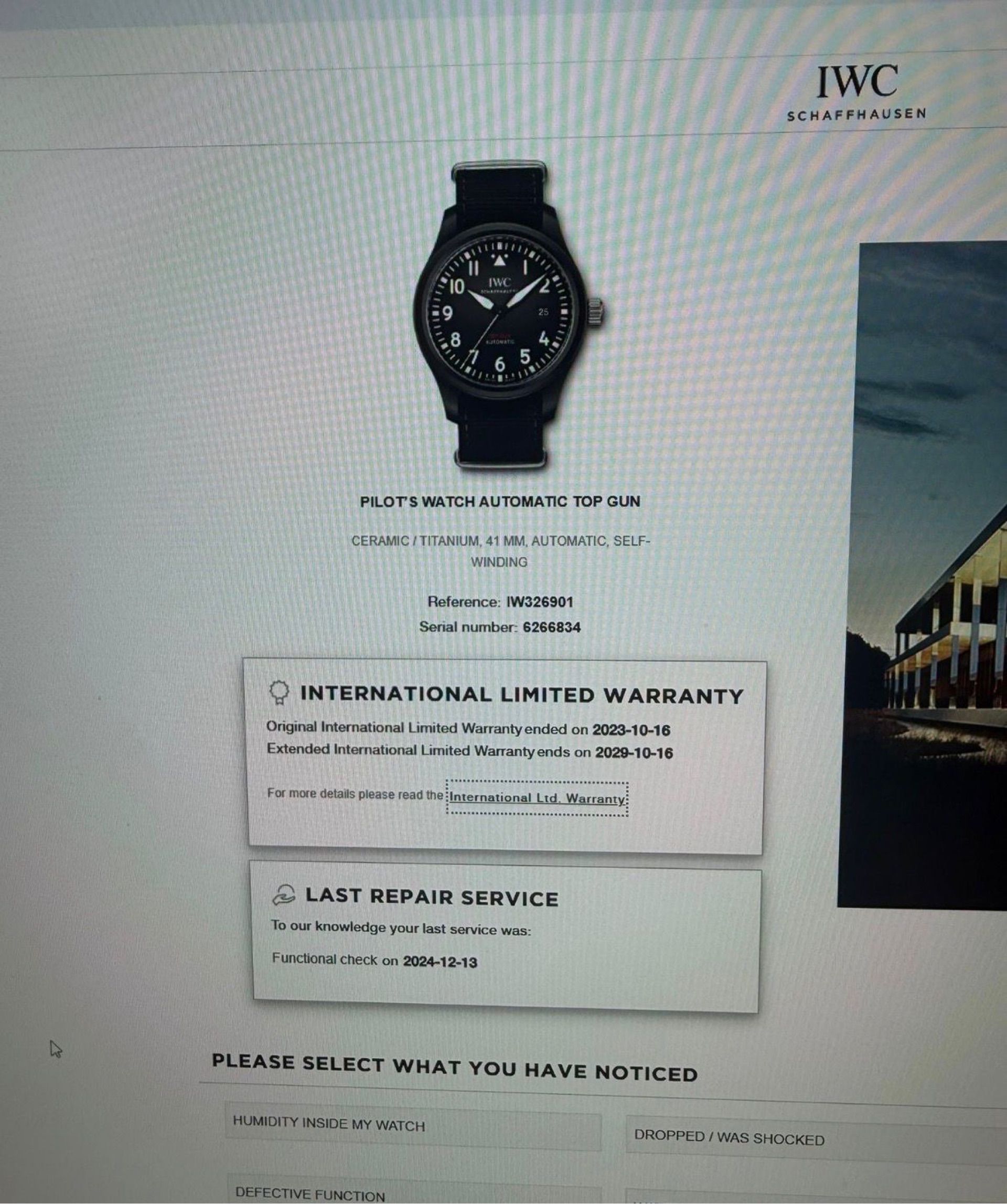 IWC — 7
